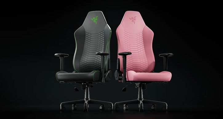 Крісло Razer Iskur V2 X NewGen, EPU шкіра з CoolTouch&trade;, 2D-Armrests, чорно-зелений (RZ38-05310700-R3G1) [114791]