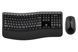 Комплект клавіатура та миша Microsoft Comfort Desktop 5050 WL, EN/UK/RU, чорний (PP4-00017) [103521], фото 3