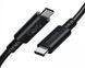Кабель USB 4.0 Thunderbolt Type-C M-M, 0,8 м, 240W Gen 3, 40Gbps 8K@60Hz Choetech (XCC-1028) [405431], фото 2