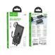 Зовнішній акумулятор HOCO J146 Night tide power bank with 4 cables (10000mAh) Black (6942007645898) [806579], фото 2