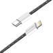 Кабель ColorWay Lightning + USB Type-C (M/M), 3.0 А, 1 м, Black (CW-CBPDCL061-BK) [604169], фото 4