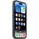 Чохол-накладка Apple Silicone Case with MagSafe для Apple iPhone 14 Pro Storm Blue (MPTF3) [614868], фото 2