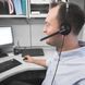 Гарнітура комп'ютерна стерео On-ear Koss CS200 USB, Uni Mic, 2.4м, Чорний (194390.101) [107230], фото 3