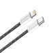 Кабель ColorWay Lightning + USB Type-C (M/M), 3.0 А, 1 м, Black (CW-CBPDCL061-BK) [604169], фото 5
