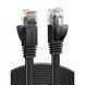Мережевий кабель UGREEN Cat 6 U/UTP Lan Flat Cable 1m (Black) (UGR-50173) [804437], фото 5
