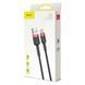 Кабель Baseus Cafule Cable USB For Type-C 2A 3m Red+Black (CATKLF-U91) [806502], фото 2