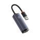 USB-Хаб Baseus Lite Series Ethernet Adapter USB-A to RJ45 LAN Port (100Mbps) Black (WKQX000001) [805486], фото 2