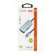 Хаб 2E USB-С > USB-A 3.0/USB-C PD/HDMI, 0.14м, сірий (2E-W2680) [114388], фото 9