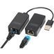 Подовжувач DIGITUS USB, USB 2.0, для використання з кабелем Cat5/5e/6 UTP, STP або SFT, до 50 м, чорний (DA-70141) [108535], фото 2
