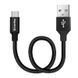 Кабель ColorWay USB - micro USB (M/M), 2.4 А, 0.25 м, Black (CW-CBUM048-BK) [603887], фото 3