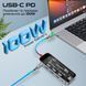 USB-хаб Promate USB Type-C 9-в-1 Grey (transhub-go) [605153], фото 2