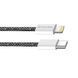 Кабель ColorWay Lightning + USB Type-C (M/M), 3.0 А, 1 м, Black (CW-CBPDCL061-BK) [604169], фото 3