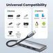 USB-хаб UGREEN CM480 USB-C to 2&times; USB 3.2+2&times;USB-C Adapter 10G (UGR-30758) [802760], фото 6