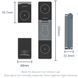 Зарядний пристрій Wireless 15W 3-in-1 Fast Charger Gray Vention (FGFH0) [405454], фото 3