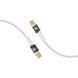 Кабель Promate Lucidline-CC120 USB Type-C - USB Type-C (M/M), 5 A, 100 W, 1.2 м, White (lucidline-cc120.white) [604306], фото 1