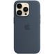 Чохол-накладка Apple Silicone Case with MagSafe для Apple iPhone 14 Pro Storm Blue (MPTF3) [614868], фото 1