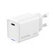 Мережевий зарядний пристрій ColorWay GaN Mini 65W PD Port PPS USB-C White (CW-CHS049PD-WT) [603351], фото 3