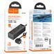 Мережевий подовжувач HOCO AC9A Talent PD30W(1C2A with 1 socket) desktop charger Black (6942007601634) [803584], фото 5