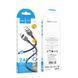 Кабель HOCO X109 Energy silicone charging data cable iP (L=1M) Black (6942007636209) [804370], фото 2