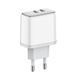 Мережевий зарядний пристрій ColorWay Power Delivery Port PPS USB (Type-C PD + Type-C PD) (40W) White (CW-CHS048PD-WT) [603352], фото 5
