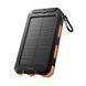 Зовнішній акумулятор HOCO J164 Platinum solar dual lighting power bank(8000mAh) Black (6942007667579) [806769], фото 1