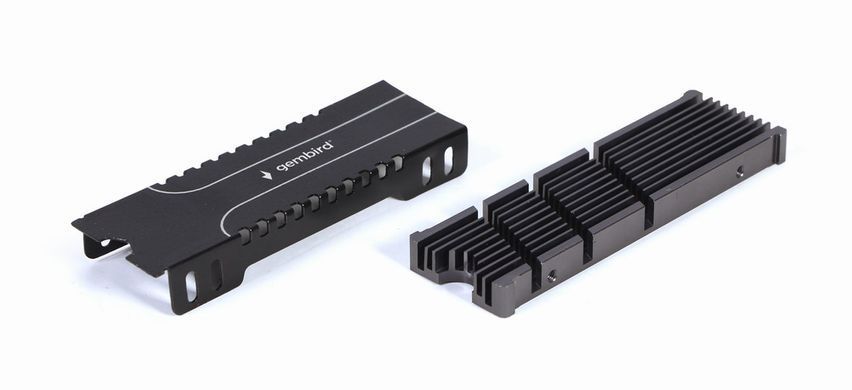 Радіатор охолодження для SSD Gembird M.2 2280 Black (EE2280-R-01) [609159]