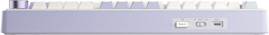 Клавіатура бездротова Aula F75 White (6948391208640) [612756]