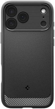 Чохол Spigen для iPhone 17 Pro, Rugged Armor MagFit, Matte Black (ACS10329) [111301]