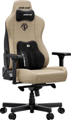 Крісло для геймерів Anda Seat Kaiser 3E XL Dark Beige Fabric (AD23YC-XL-09-H-CF-H01) [614538]