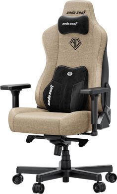 Крісло для геймерів Anda Seat Kaiser 3E XL Dark Beige Fabric (AD23YC-XL-09-H-CF-H01) [614538]
