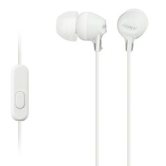 Sony Навушники MDR-EX15AP In-ear Mic Білий (MDREX15APW.CE7)