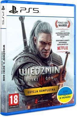 Гра The Witcher 3: Wild Hunt Complete Edition для Sony PlayStation 5, Blu-ray (5902367641610) [611198]
