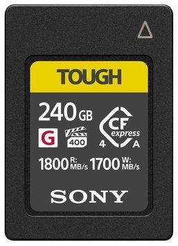 Карта пам'яті Sony CFexpress Type A 240GB R1800/W1700 Tough (CEAG240T.CE7) [112379]