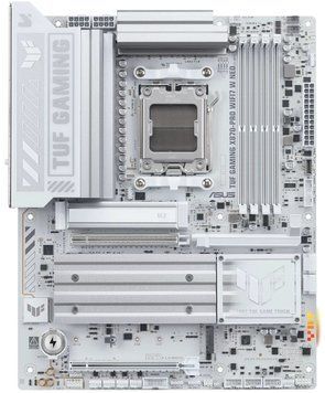 Материнcька плата ASUS TUF GAMING X870-PRO WIFI7 W NEO sAM5 X870 4xDDR5 M.2 HDMI USB Type-C Wi-Fi BT ATX білий (90MB1NY0-M0EAY0) [113750]