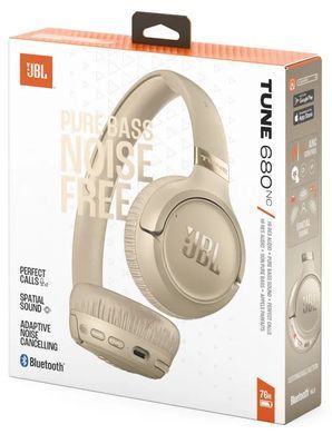 Гарнітура JBL TUNE 680NC Beige (JBLT680NCBEG) [203547]