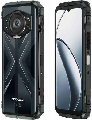 Смартфон Doogee S118 6.58" 12/512ГБ, 2SIM, 10800мА&bull;год, сріблястий (6923740243442) [111879]