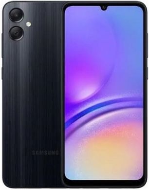 Samsung Смартфон Galaxy A05 (A055) 6.7" 4/128GB, 2SIM, 5000mAh, Black (SM-A055FZKGSEK)