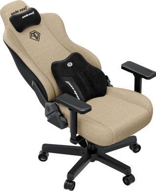 Крісло для геймерів Anda Seat Kaiser 3E XL Dark Beige Fabric (AD23YC-XL-09-H-CF-H01) [614538]
