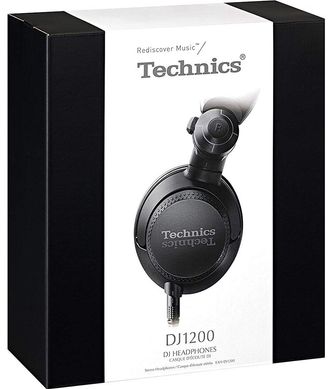 Technics Навушники EAH-DJ1200EK Over-ear (EAH-DJ1200EK)