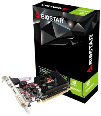 Biostar GeForce GT210 1GB DDR3 64Bit DVI-HDMI-VGA Low profile (G210-1GB_D3_LP)