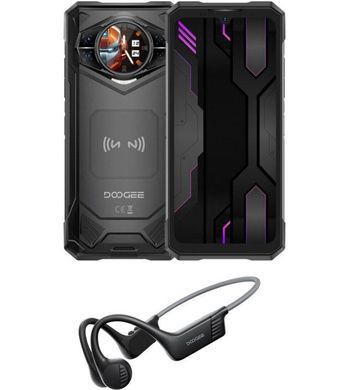 Смартфон Doogee S200X VIP 5G 6.72" 12/512ГБ, 2SIM, 10100мА&bull;год, чорний (6923740293829) [114026]