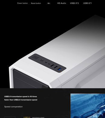 Корпус для ПК GAMEMAX (G561E-WH) [303388]