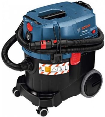 Bosch Пилосос професійний GAS 35 L SFC+, 1200Вт, 254мБар, контейнер 35л, 11.6кг (0.601.9C3.000)