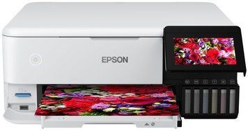БФП ink color A4 Epson EcoTank L8160 32_32 ppm Duplex USB Ethernet Wi-Fi 6 inks Black Pigment (C11CJ20404) [106671]