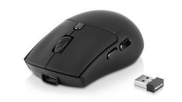 Миша бездротова REAL-EL RM-460W Black (EL123200048) [606721]