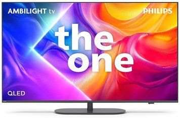 Телевізор 43" Philips QLED 4K 144Hz Smart Titan OS Black Ambilight (43PUS9010/12) [114471]