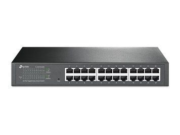Комутатор керований, гігабітний серії Easy Smart, мережеве обладнання, TP-LINK (TL-SG1024DE) [500938]