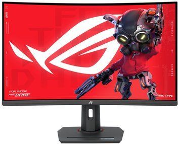 Монітор Asus 31.5" ROG Strix XG32WCS HDMI, DP, USB-C, Audio, VA, 2560x1440, 180Hz, 1ms, sRGB 125%, CURVED, FreeSync, HAS, HDR400 (90LM0AC0-B01970) [100955]