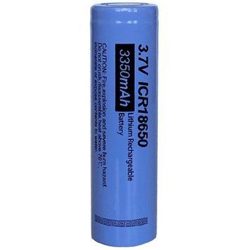 Акумулятор 18650 PKCELL, 3350mAh, 3.7V li-ion ICR, battery, blister 1 pcs (ICR18650 3350) [404832]