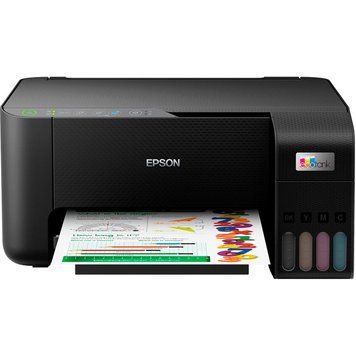 БФП А4 Ink Epson EcoTank L3251 (33 стор/хв, 5760 x 1440 dpi, Wi-Fi, СБПЧ, чорний) Фабрика Друку (C11CJ67413/C11CJ67406) [403714]